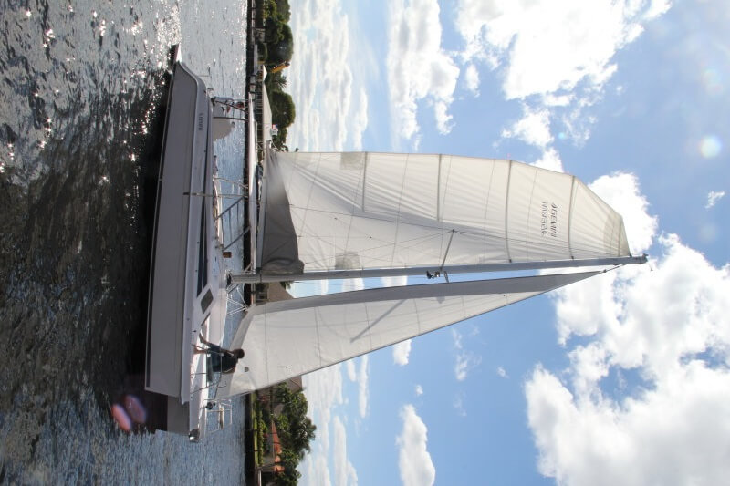 New Sail Catamaran for Sale  Freestyle 37 Boat Highlights